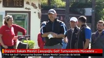 Dışişleri Bakanı Mevlüt Çavuşoğlu Golf Turnuvasında Mücadele Ediyor