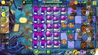 Plants vs Zombies 2 - Gold Bloom Step 5 and Sandstorm Springerning 3/26/2016 (March 26th)