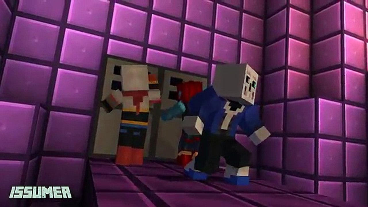 UNDERTALE FRISK vs CHARA! Minecraft Story Mode