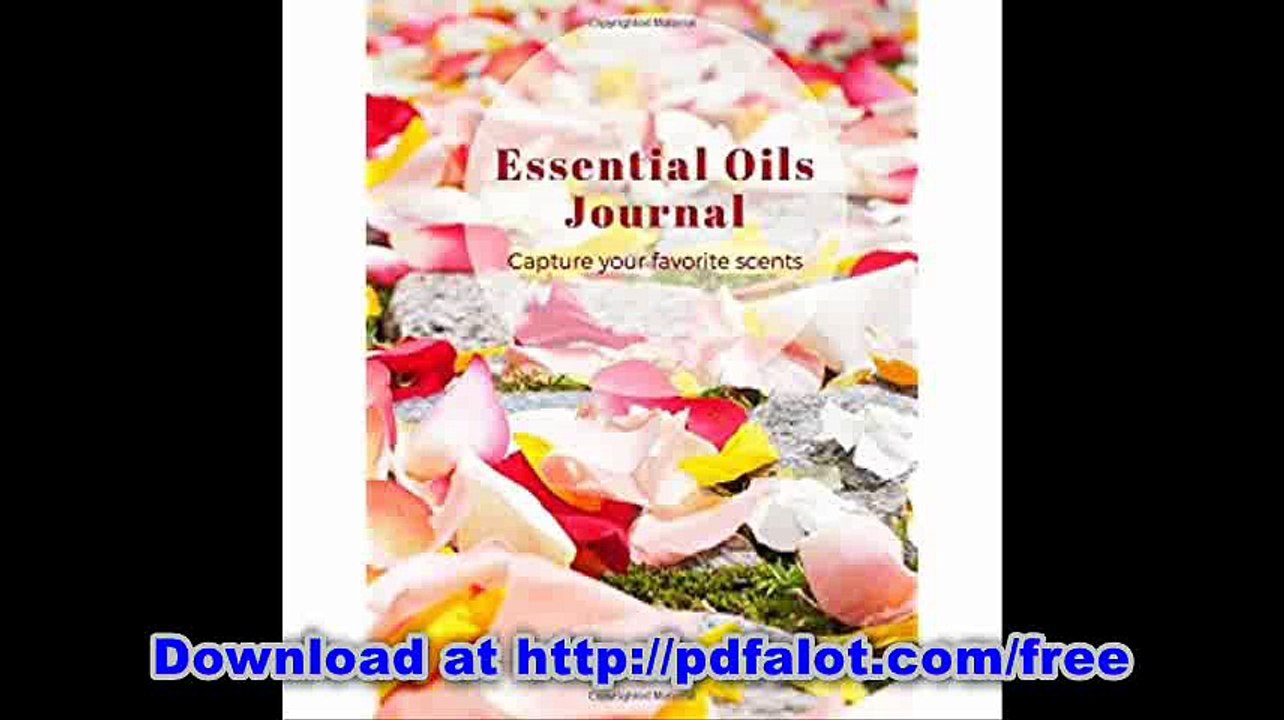 Essential Oils Journal (Rose Petals)