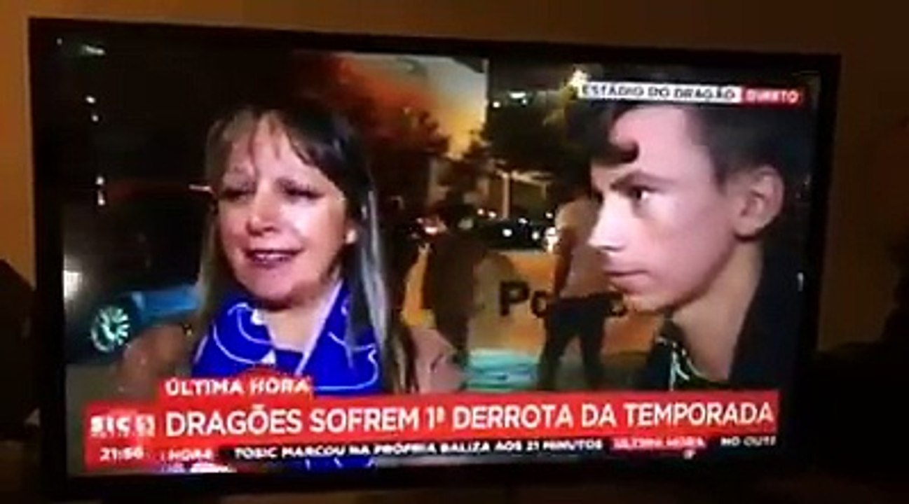 Mulher benfiquista mudou de clube para evitar porrada em casa