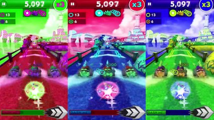 Learn Colors with Sonic Dash Colours for Kids Children Toddlers Baby Play Videos 2017