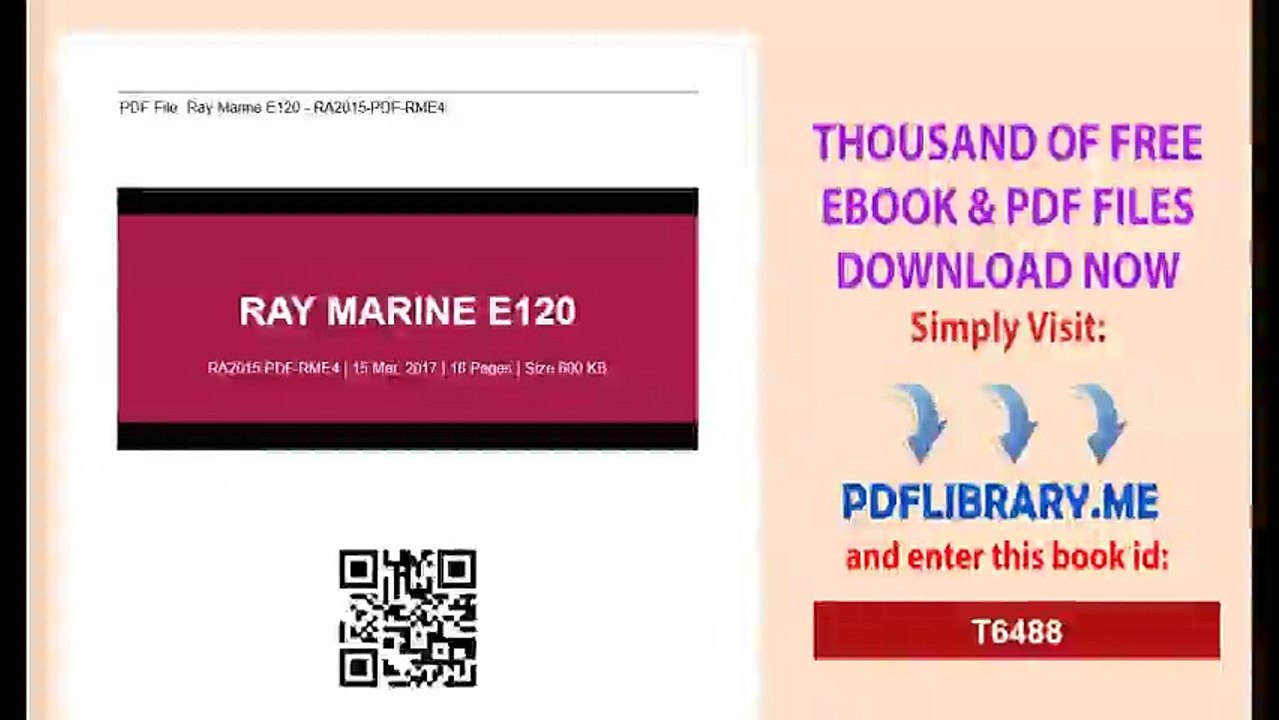 Ray Marine E120