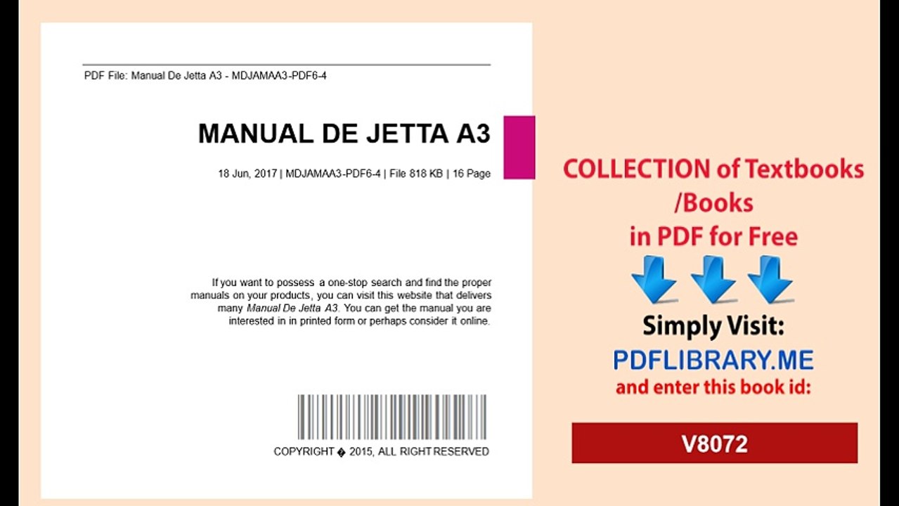 Manual De Jetta A3