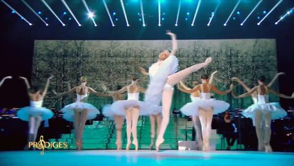 Hannaë danse sur "Le Lac des Cygnes" dans Prodiges - 27 décembre 2014