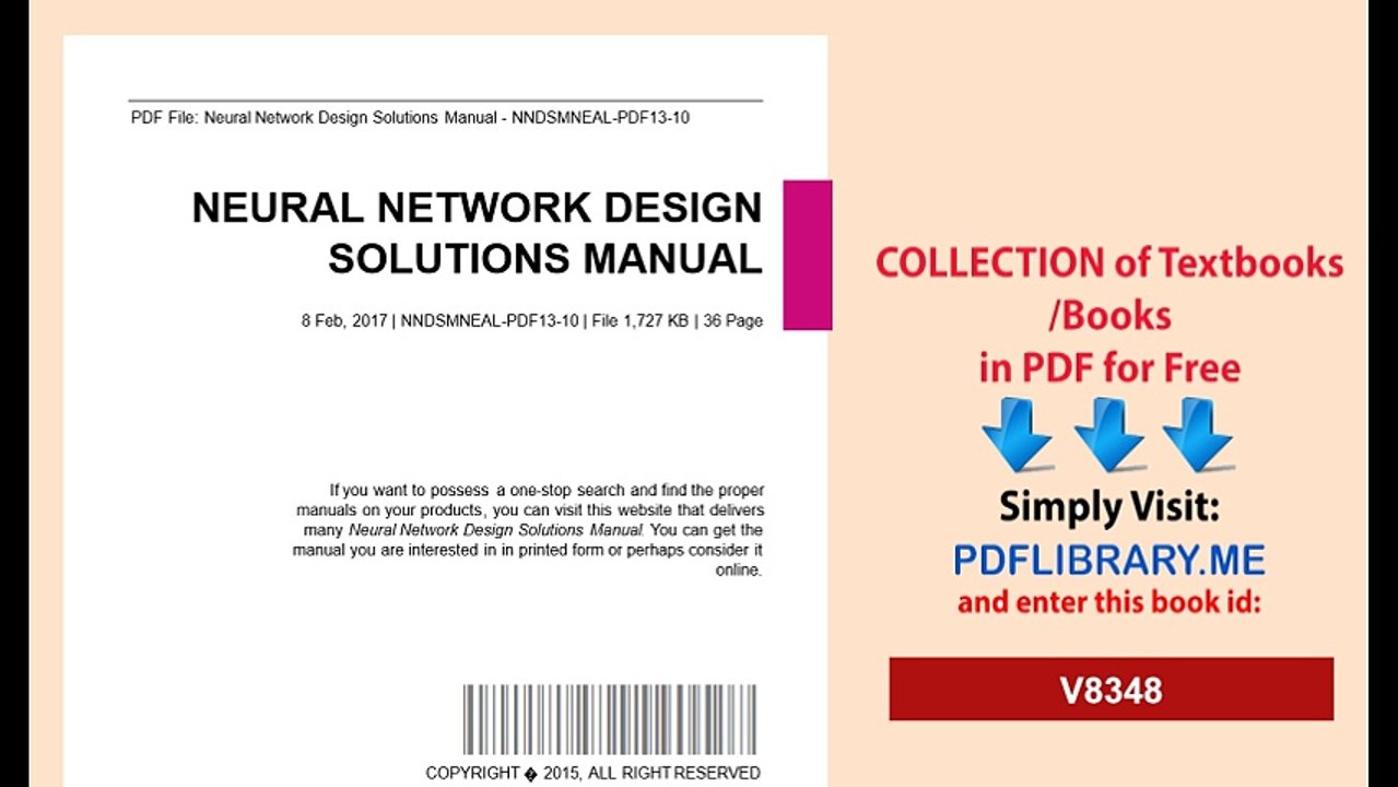 Neural Network Design Solutions Manual