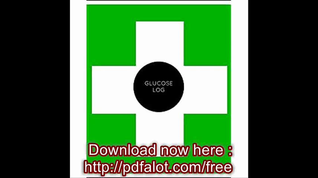 Glucose Log Blood Sugar Monitoring Record Book For 52 Weeks Daily Readings (Health Tracker)