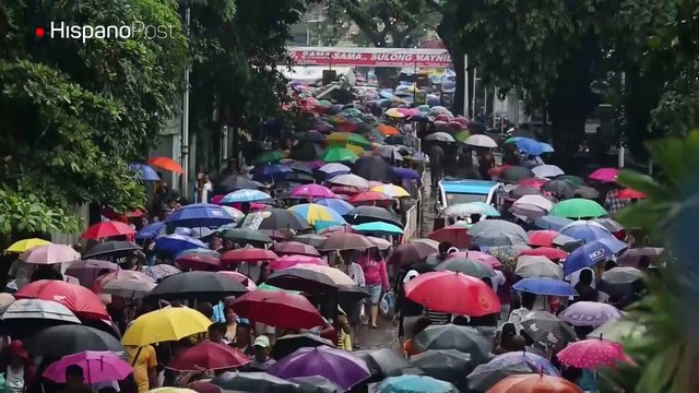 En Filipinas cementerios se llenan de color en el Día de los Difuntos