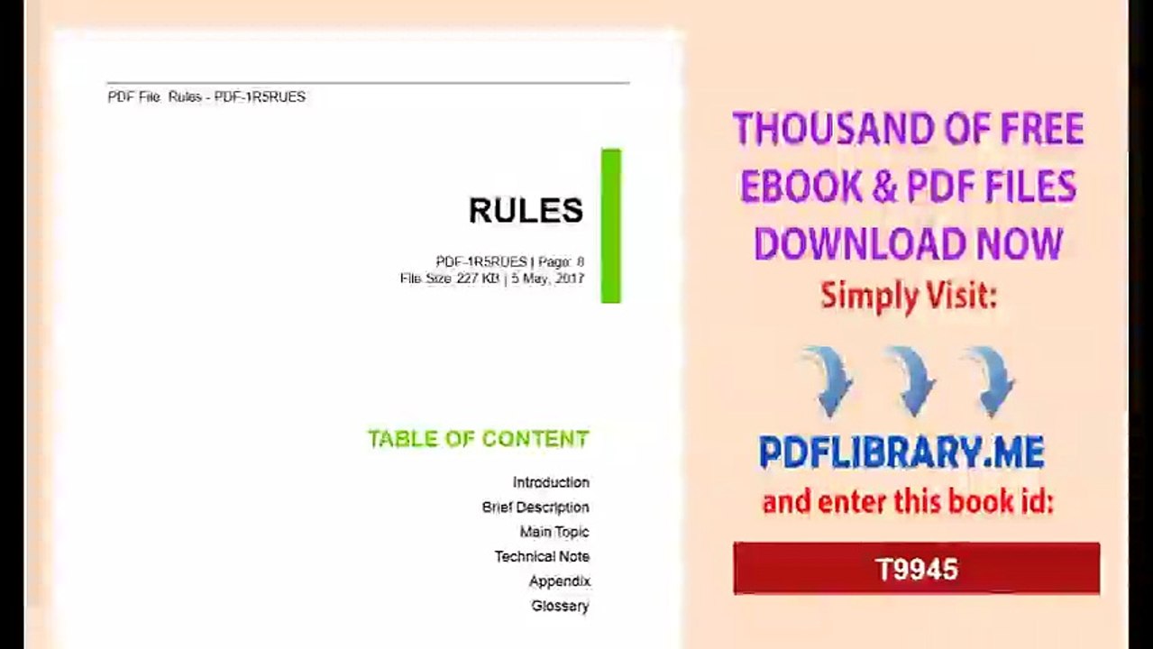 Rules
