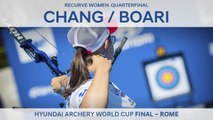 Chang Hye Jin v Lucilla Boari – Recurve Women’s Quarterfinal | Rome 2017