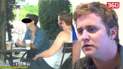 E kap te dashuren me nje burre tjeter, fillon te qaje si femije perpara kameres (360video)