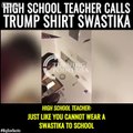 Students kicked out of class for wearing Trump shirts!
