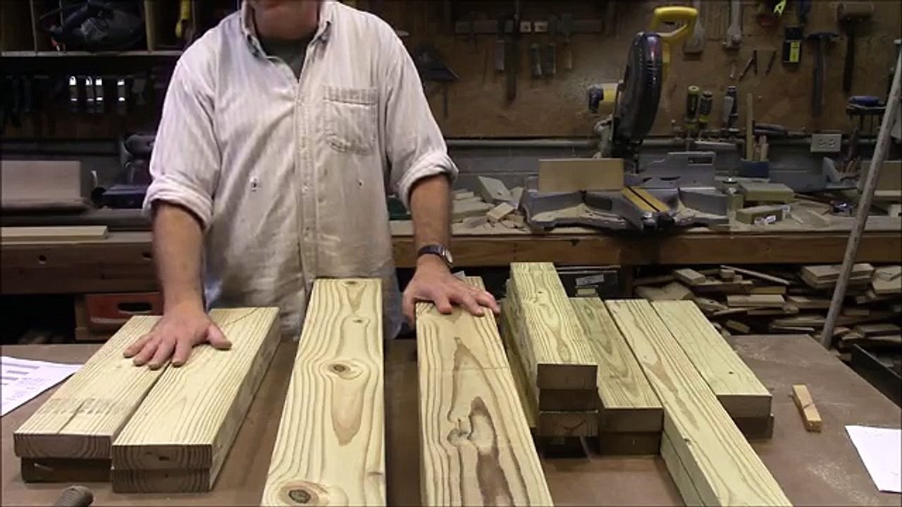 Easy Homemade Garden Bench
