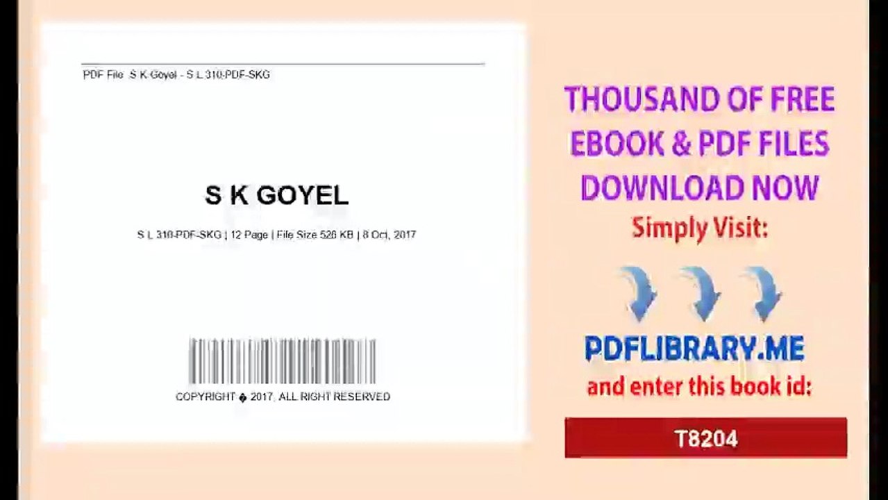 S K Goyelpdf