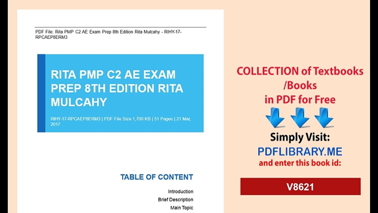 Rita-PMP® Exam Prep 8th Edition - Rita Mulcahy