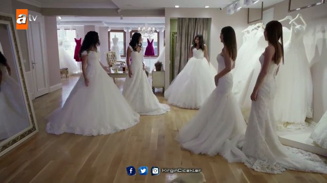 Kırgın Çiçekler 51.Bölüm - Kırgın Çiçekler Gelinlik Provasında