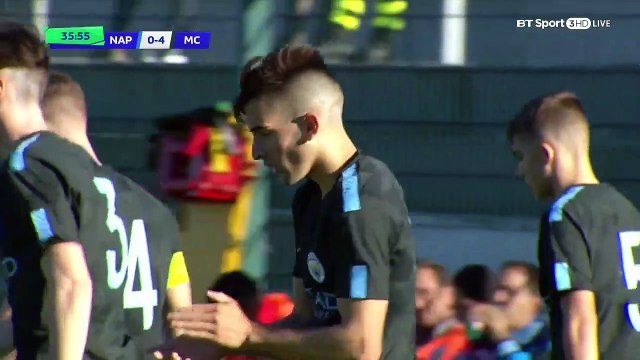 0-4 Benjamin Garre Goal UEFA Youth League Group F - 01.11.2017 Napoli Youth 0-4 Man City Youth