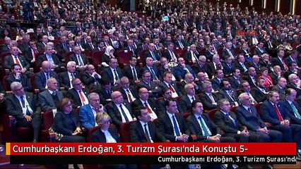 Cumhurbaşkanı Erdoğan, 3. Turizm Şurası'nda Konuştu 5-