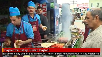 Başkentte Hatay Günleri Başladı