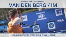 Sjef Van Den Berg v Im Dong Hyun – Recurve Men’s Quarterfinal | Rome 2017
