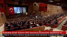 Başbakan Binali Yıldırım Milli Savunma Üniversitesi Akademik Yıl Açılışına Katıldı