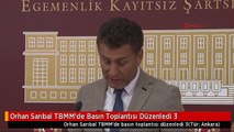 Orhan Sarıbal TBMM'de Basın Toplantısı Düzenledi 3