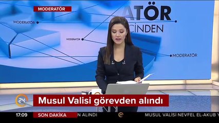 Musul Valisi görevden alındı