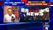 BJP MP Subramanian Swamy Opposes Blanket Ban On Convict Netas