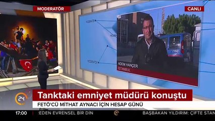 Tanktan üniformalı çıkan eski "Emniyet Müdürü"nden şaka gibi savunma