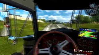 Euro Truck Simulator 2: Kenworth T908 Custom CAT Skin