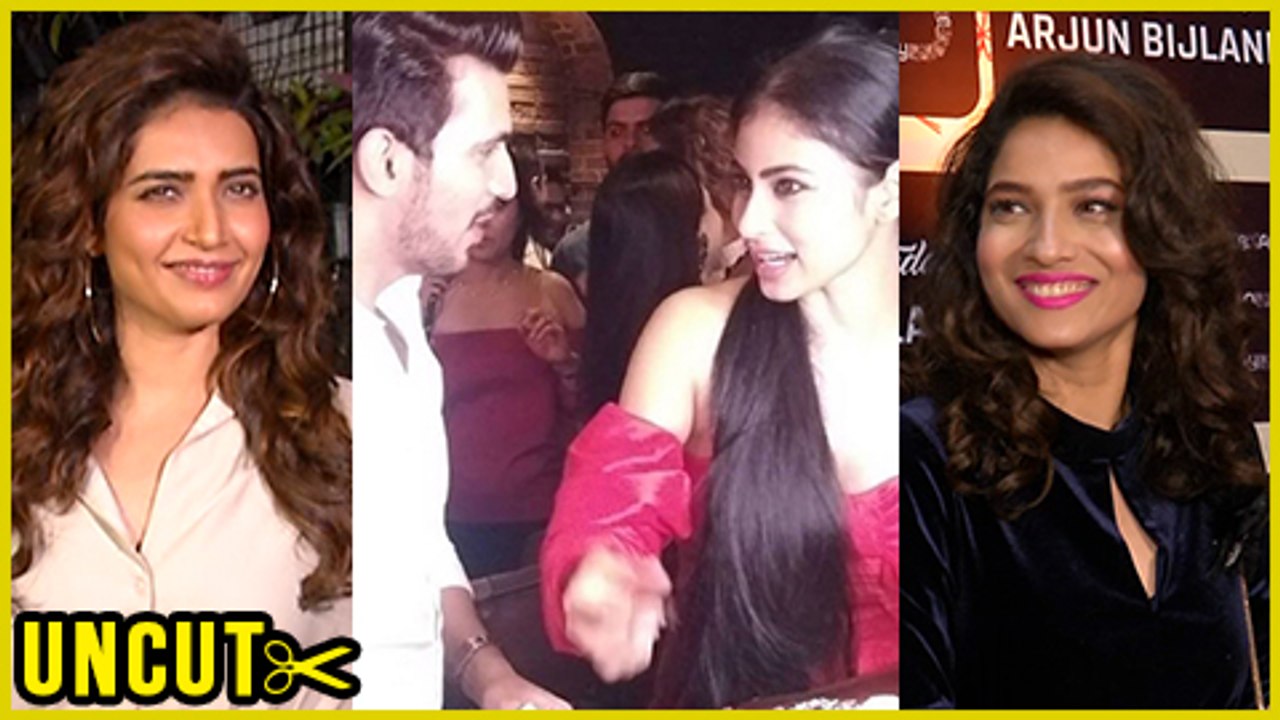 Mouni Roy, Ankita Lokhande, Drashti Dhami  Arjun Bijlani BIRTHDAY BASH Uncut