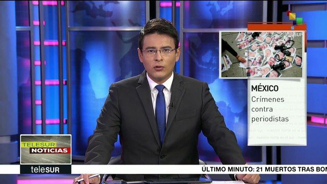 México: impera impunidad en crímenes contra periodistas