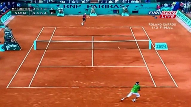 Roger Federer ♦ Top 10 Points Against Nadal in Grand Slam (HD)