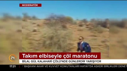 Bilal Gül, dünya onu takım elbiseli koşucu olarak tanıyor
