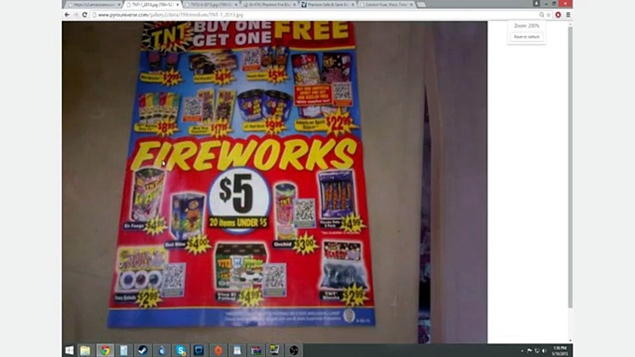 TNT Vs Phantom Fireworks. Safe and Sane. Assortments or Single Items?