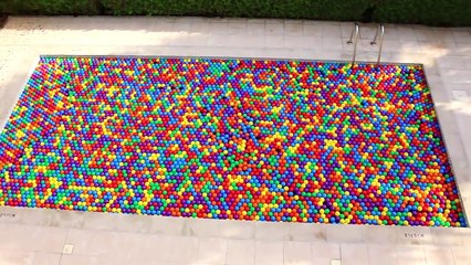 Mickey Mouse BALL PIT SHOW for Kids w/ Spiderman Venom Joker Colors Children Toys Hulk in Real Life