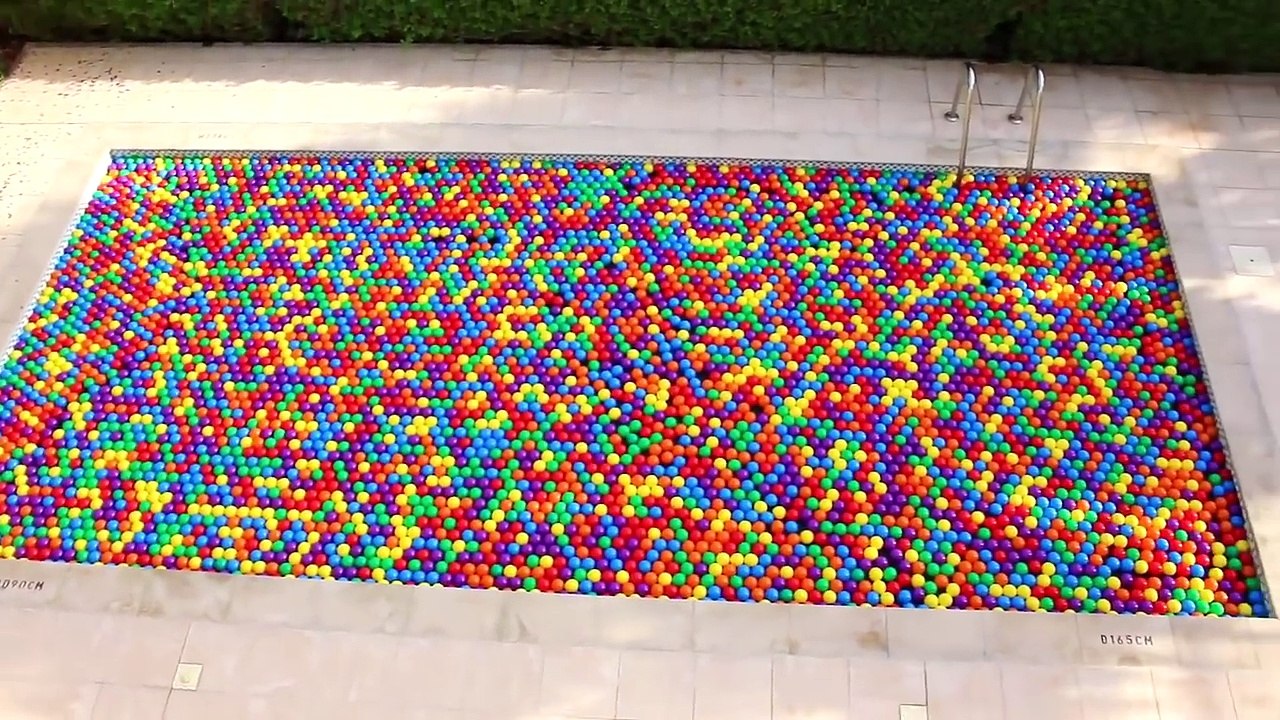 Mickey Mouse BALL PIT SHOW for Kids w/ Spiderman Venom Joker Colors Children Toys Hulk in Real Life