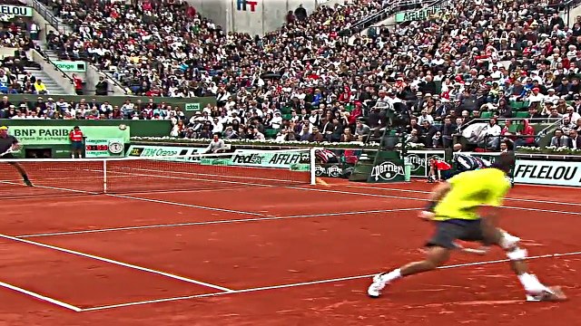 Roger Federer ♦ Top 10 Points Against Del Potro in Grand Slam (HD)