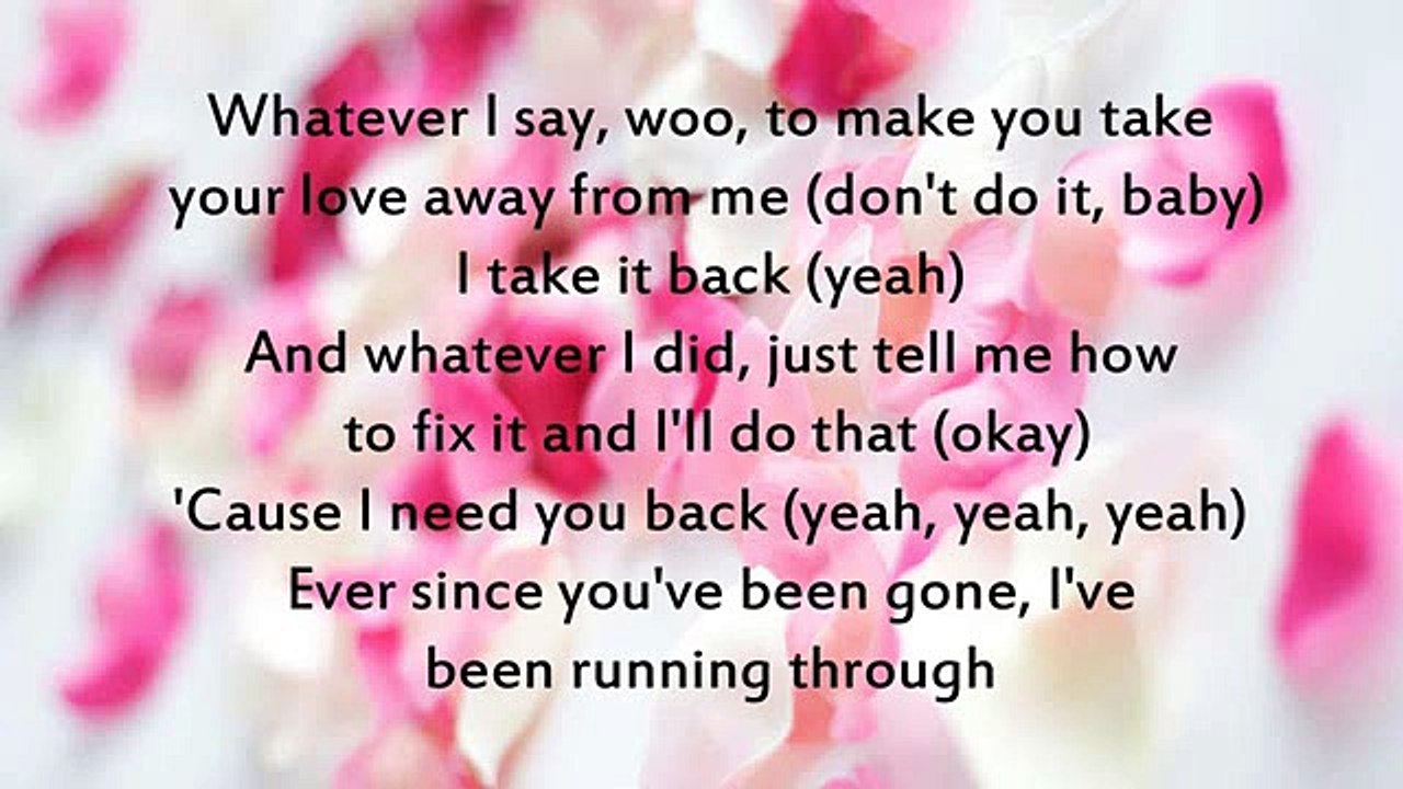 Chris Brown Juicy Booty (Ft R Kelly & Jhené Aiko) Lyrics -