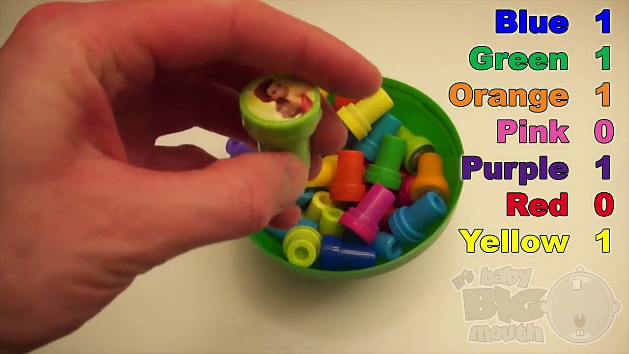 Learn Colours with Cartoon Stampers! Fun Learning Contest with Disney Charers Thomas the Train!