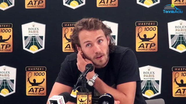 Rolex Paris Masters 2017 - Lucas Pouille ne voit toujours pas au Masters de Londres