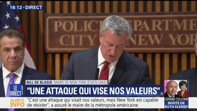 Nous n'allons pas nous laisser intimider , assure le maire de New York