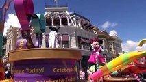 Celebrate A Dream Come True Parade Magic Kingdom Walt Disney World