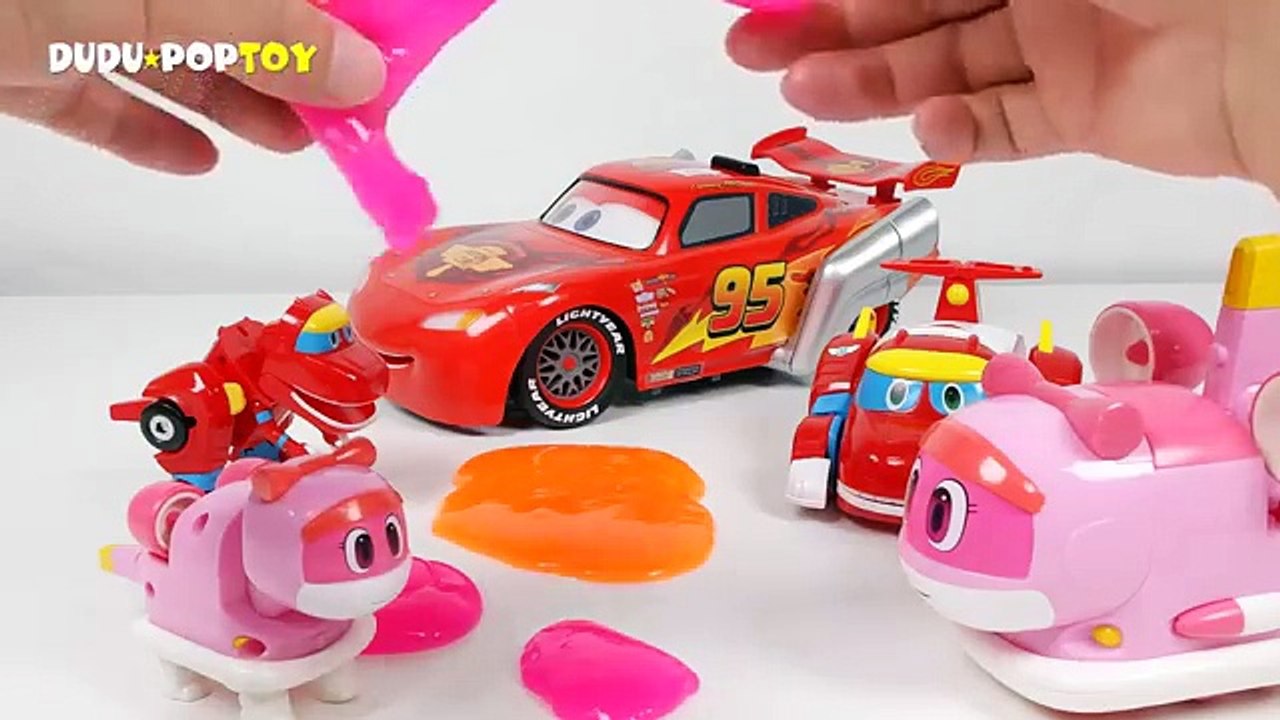 고고다이노 로봇공룡구조대 변신로봇 장난감 액체괴물놀이 - GoGo Dino Rescue robots transformers toys