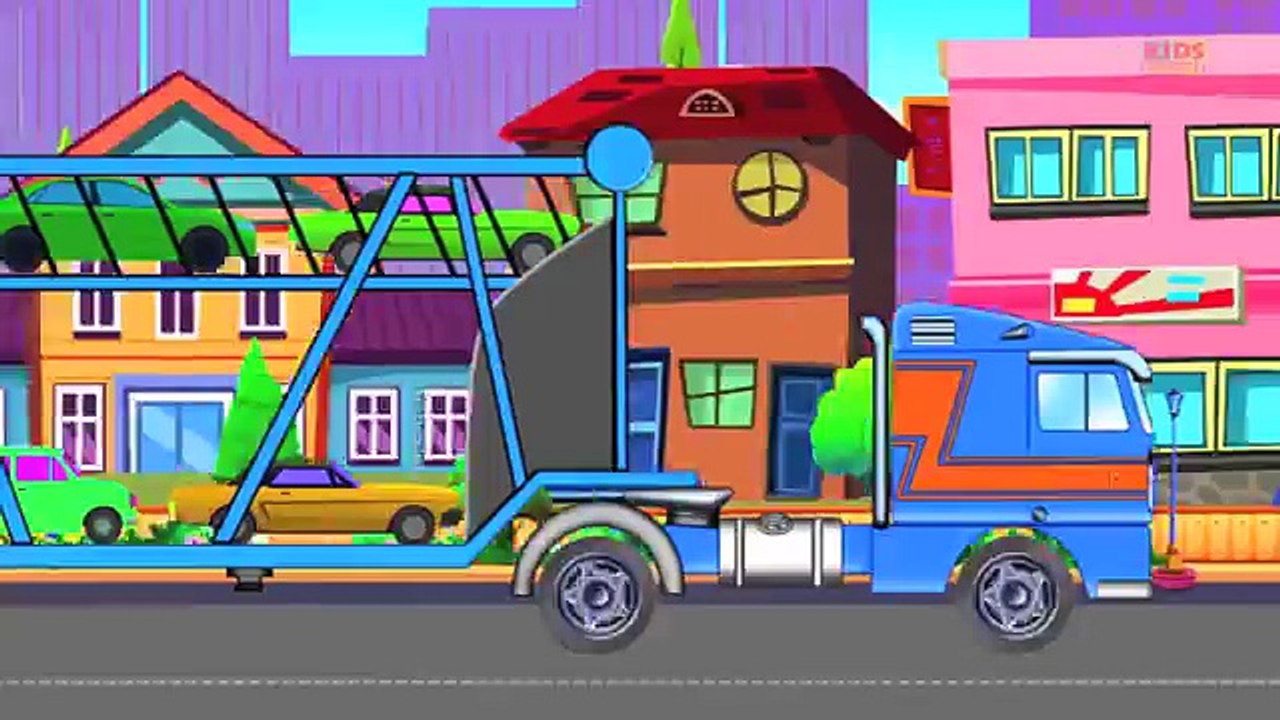 Garbage Truck Finger Family | Car Songs For Kids