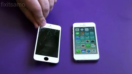 How To Fix a Cracked iPhone Screen - step by step full tutorial