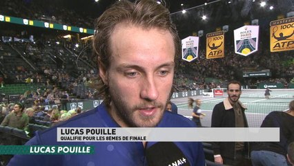 Rolex Paris Masters - Le résumé et la réaction de Lucas Pouille après sa victoire
