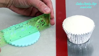 TIFFANY Cupcakes Cake Toppers How To Make by Cakes StepbyStep