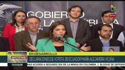 Ecuador: Vicuña se pronuncia sobre destitución de Lenín Moreno de AP