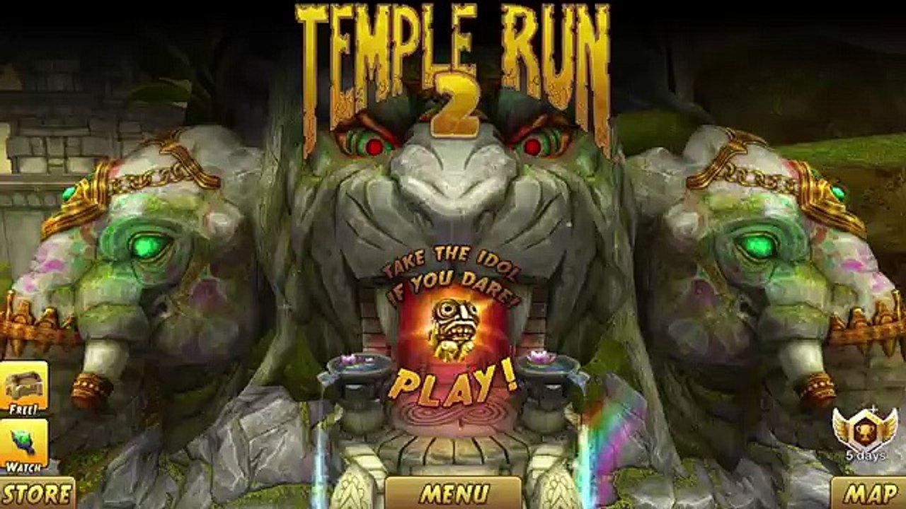 Temple Run 2 All 5 Maps Play Lost Jungle | Blaz...